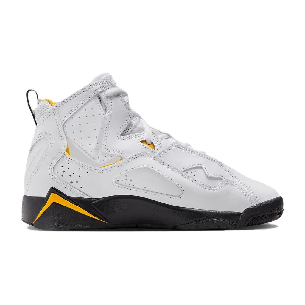 (GS) Air Jordan True Flight 'Weiß Gelbocker' Kinder 343795-107