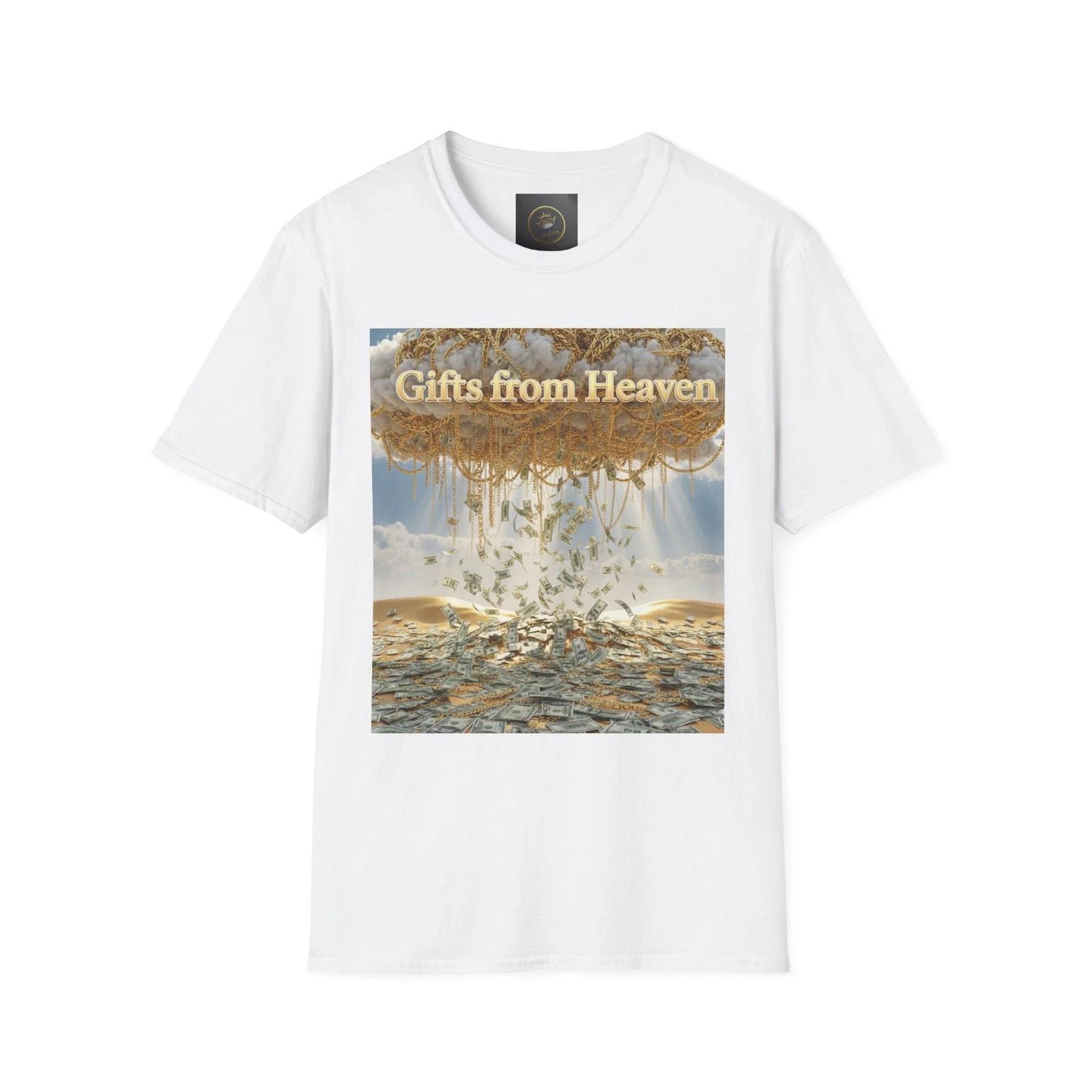 Heaven wear Unisex T-Shirt, Angelic Apparel, Celestial Tee, Heavenly Clothing, S