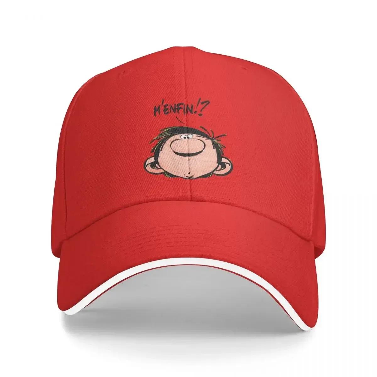 Magazine Spirou Gaston Lagaffe Color Big Ben Gaston Lagaffe Anime Baseball Cap Unisex Hats WoUnisex Visor Windproof Snapback Caps one size
