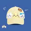 New original cartoon baseball cap female cute spring and autumn sweet simple big brim cap