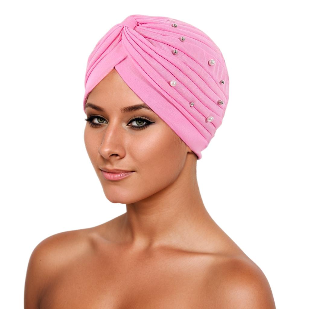 Ethnic Turban Hat Baotou Hat Moon Melon Hat Sleep Cap Chemo Hat Indian Hat