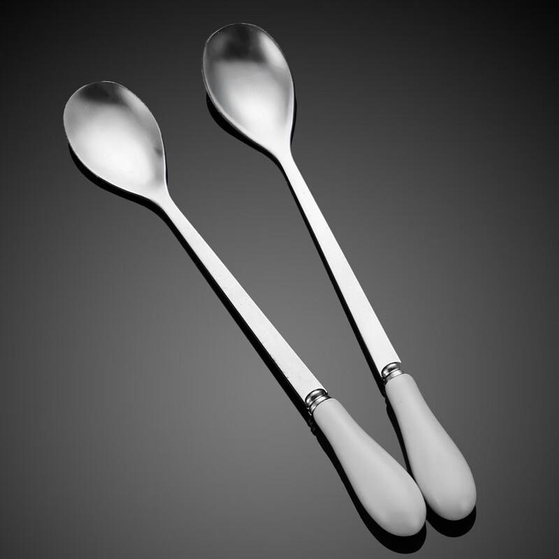 

Abay Ceramic Handle Stainless Steel Spoon Set