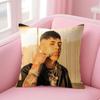 CCris MMj Singer Cushion Cover Natural Linen Pillow Case DoubleSided Print Decorative Sofa Pillowcase Home Decor Gift