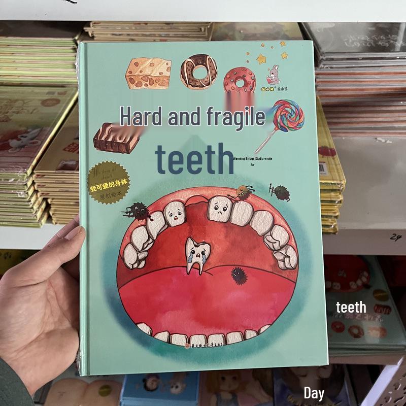 Children s Hardcover Picture Book on Tooth Cavities