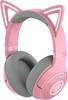Razer Kraken Kitty V2 BT Quartz Pink Wireless Gaming Headset with Illuminated Cat Ears for Gaming and Low Gaming TriForce 40mm Kraken Kitty V2 BT