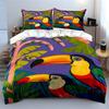 Colorful Toucans and Foliage. Bedding Sets Duvet Cover Sets Duvet Covers Pillowcases(1* Duvet Cover 2* Pillowcases Without Duvet Insert)