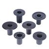 Heavy Duty Plastic Speaker Stand Top Hat Bracket For Home Theater DJ Studio Mounting Accessories Black