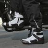 New Motorcycle Boots Men Leather Motos Breathable Anti Slip Wear-Resistant Riders Boots Motorbike Racing Ankle Length Shoes