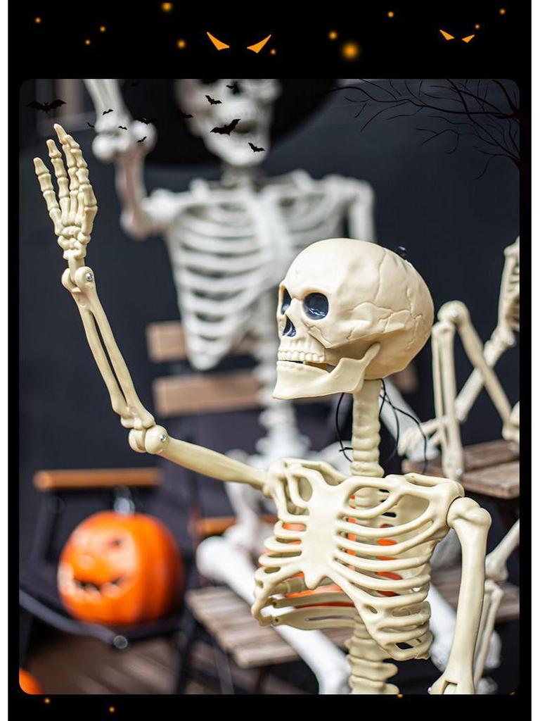 Halloween Human Skeleton Decoration for Party and Scene Layout
