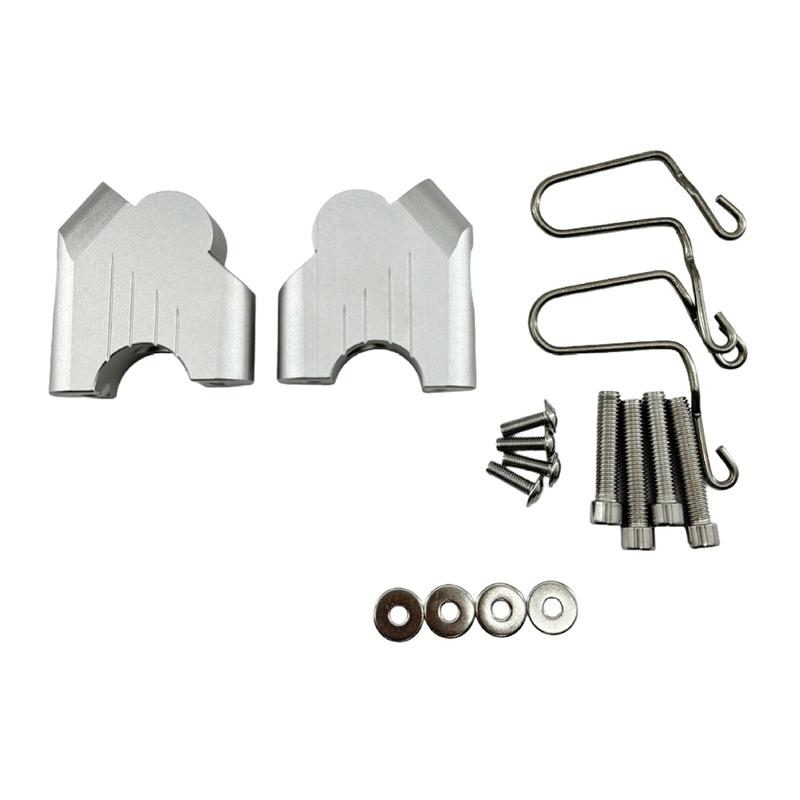 ABLZ-Adjustable Handlebar Riser Kit Motorcycle Accessories Heightening Clamp For BMW R12 R12 Ninet NINE T