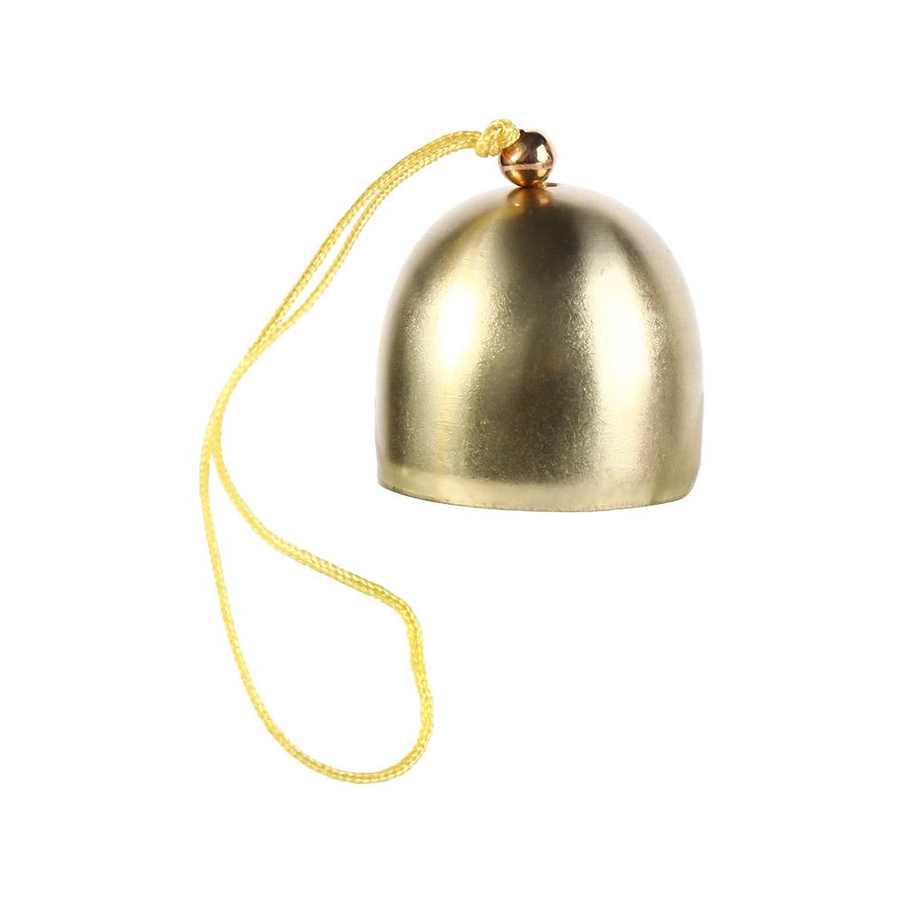 Mini Metal Brass Bells Loud Clear Sound Christmas Door Bell Anti Lost Thickened Wind Chime Festive