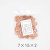 50PCS 7×15mm Diesel Common Rail Injector Nozzle Copper Sealing Washer EURO-III Shim Gasket for Bosch