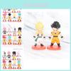 Dragon Ball Action Figure Cute Buu Super Saiyan Blue Red Black Goku Car Decoration Blind Box Pvc Material