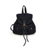 Premium and Niche Women's Cloth Backpack for Commuting, Large Capacity Soft Cloth Backpack, Retro Drawstring Travel Backpack