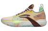 Speed 9 Premium BOOM Technology Abrasion Resistant Low Top Basketball Shoes Men's Yellow Brown Blue ABAT015-5