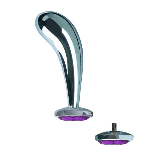 Mini Metal Anal Plug Butt Dilator G Sport Massager Couple Masturbation Sex Toy