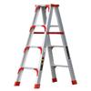 Thickened Aluminum Alloy Non-Slip Multifunctional Folding Herringbone Ladder for Home and Garden