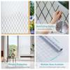 Wide 75/90 Cm Stained Glass Privacy Window Film, Frosted Solar Protection Window Decals, Matte Anti UV Window Tint