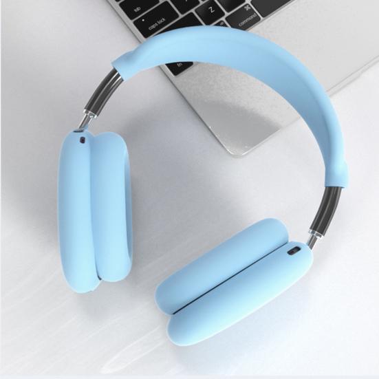 Kopfhörerhülle für AirPods Max Vollständige Schutzhülle Weiche Silikonhülle Kratzfest & Schweißbeständig Präzise Aussparungen Ohrpolster Kopfbügel Schutz