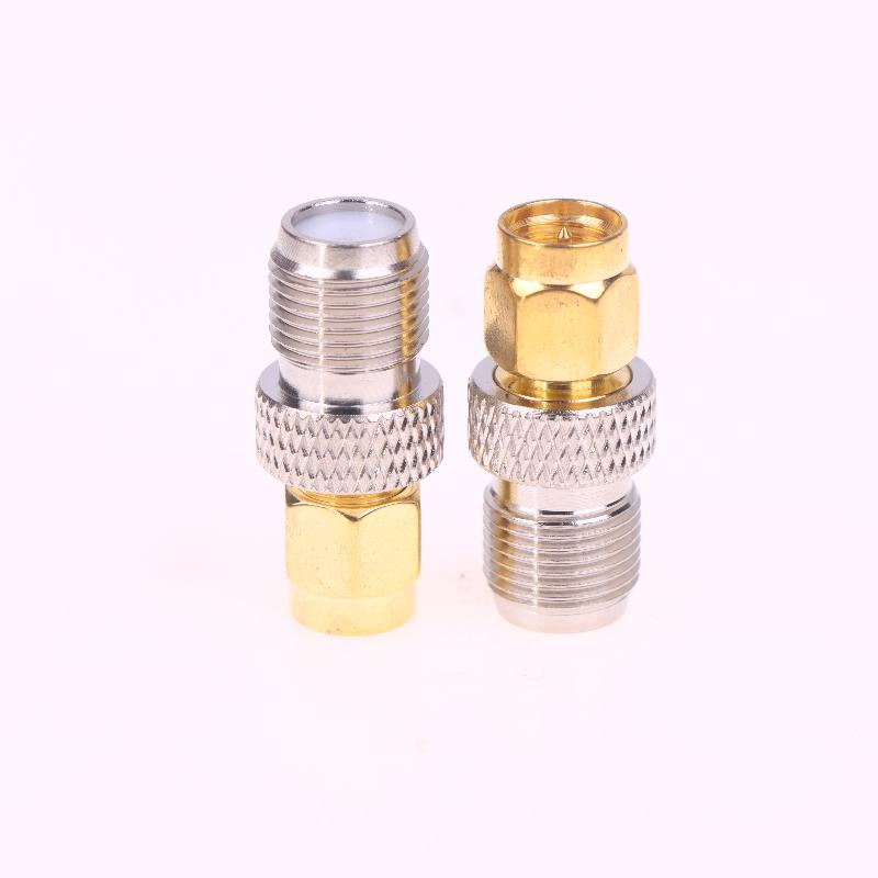 

2 шт./група Sma тато на F мама мідна радіочастотна перехідна головка Smaj/Fk Sma внутрішня різьба внутрішній контакт на F зовнішня різьба внутрішн