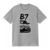 A4 B7 2004 2008 T Shirt New Dtg Print Logo Amazing Adult Car Lovers Design Natural Cotton for Men and Women Vintage Washed