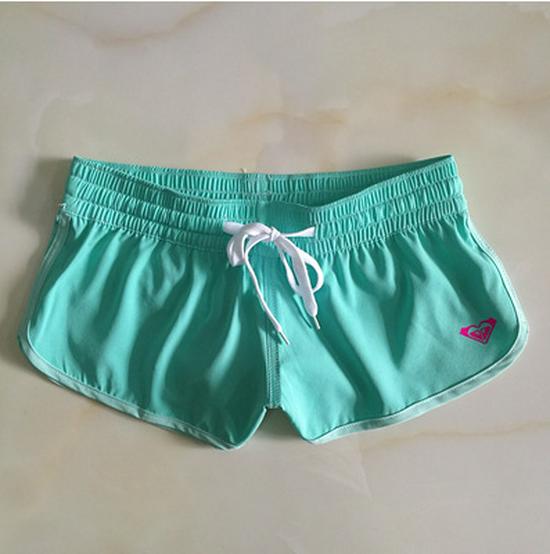 Dámské rychleschnoucí elastické plážové kalhoty ROXY: Všestranné ležérní šortky na surfování, dovolenou a lenošení