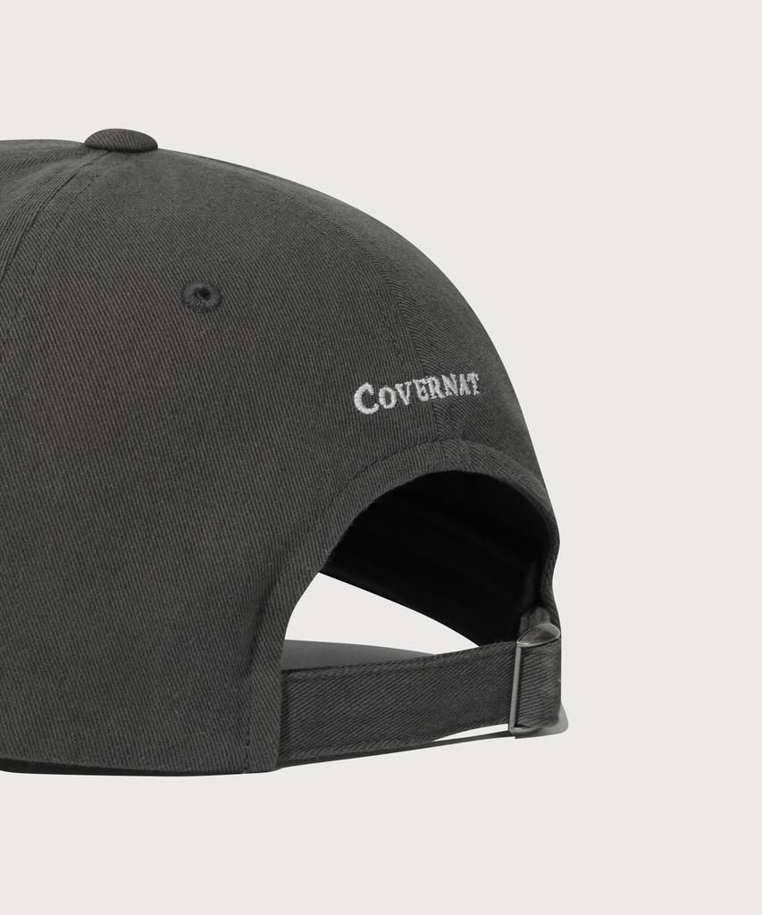 COVERNAT Symbol Logo Cozy Fit Ball Cap Charcoal