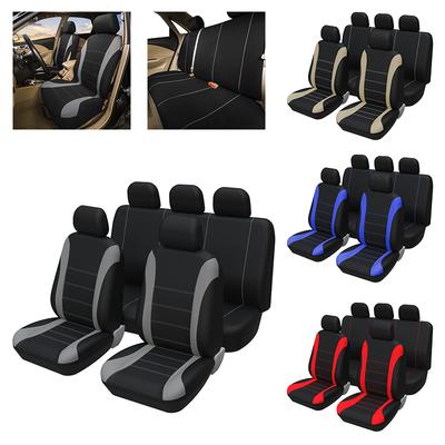 Huse Universale Complete pentru Scaune Auto Material Poliester Huse de Protecție Auto Protector Scaun Auto Accesorii Interioare Auto
