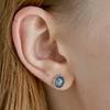 47Bag 925 Silver Gemstone Earrings Bianca