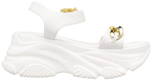 Yosuke Platform Shoes 1310019 Women's White 23.0 cm