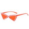 Vintage Cute Cat Eye Diamond Sunglasses Personality Candy Color Women Sun Glasses UV400
