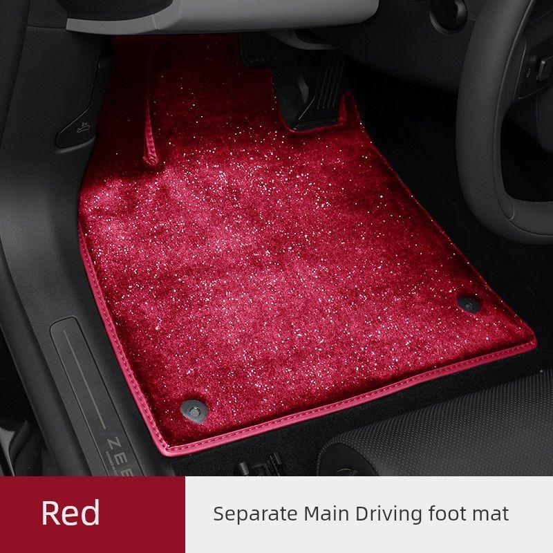Dedicated World M5 M7 M9 Enjoy World S9 Car Foot Mat Starry Sky Blanket Original Car Carpet-Style Starry Suede