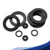 1/8" 1/4" 3/8" 1/2" 3/4" ~ 2" BSP NBR Nitrile Rubber Washing Machine Shower Hose Washers Gaskets SealsWasher Thick 1.4mm-3.5mm