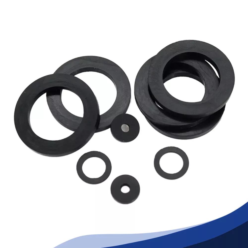 1/8" 1/4" 3/8" 1/2" 3/4" ~ 2" BSP NBR Nitrile Rubber Washing Machine Shower Hose Washers Gaskets SealsWasher Thick 1.4mm-3.5mm