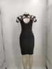 Sexy Hollow Hip-Hugging Bandage Party Dress