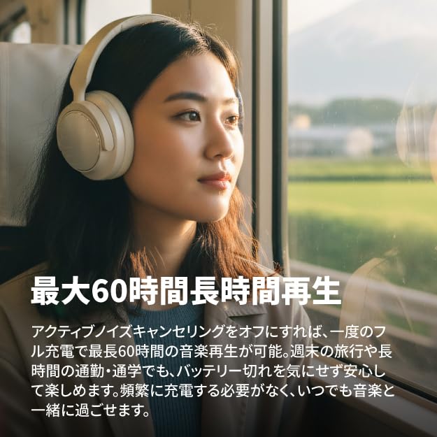 SOUL ULTRA WIRELESS X Wireless Headphones with Noise Cancelling Function, Steel Black