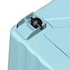 Churing Striped Clothes Storage Box with Wheels