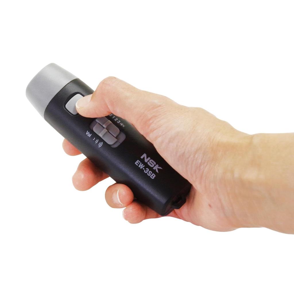 Niigata Seiki (NSK) Electronic Whistle, High Volume 130dB, 3 Volume Levels/3 Tones, Compact, Battery Operated, for Sports, Referees, Mountaineering, D