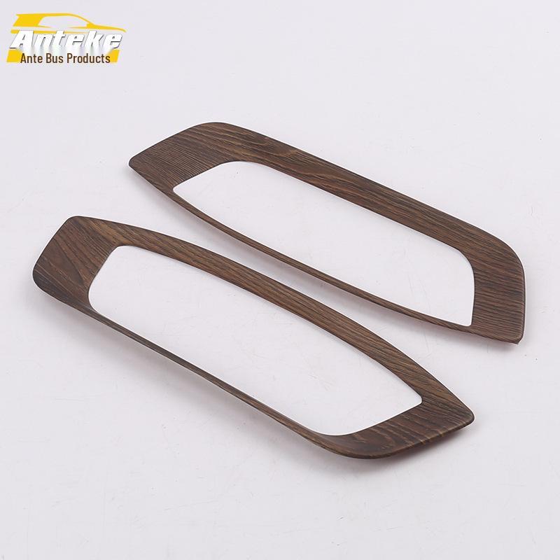 Compatible Seat Button Frame Ring and Adjustment Sticker for 17 Teramont Models