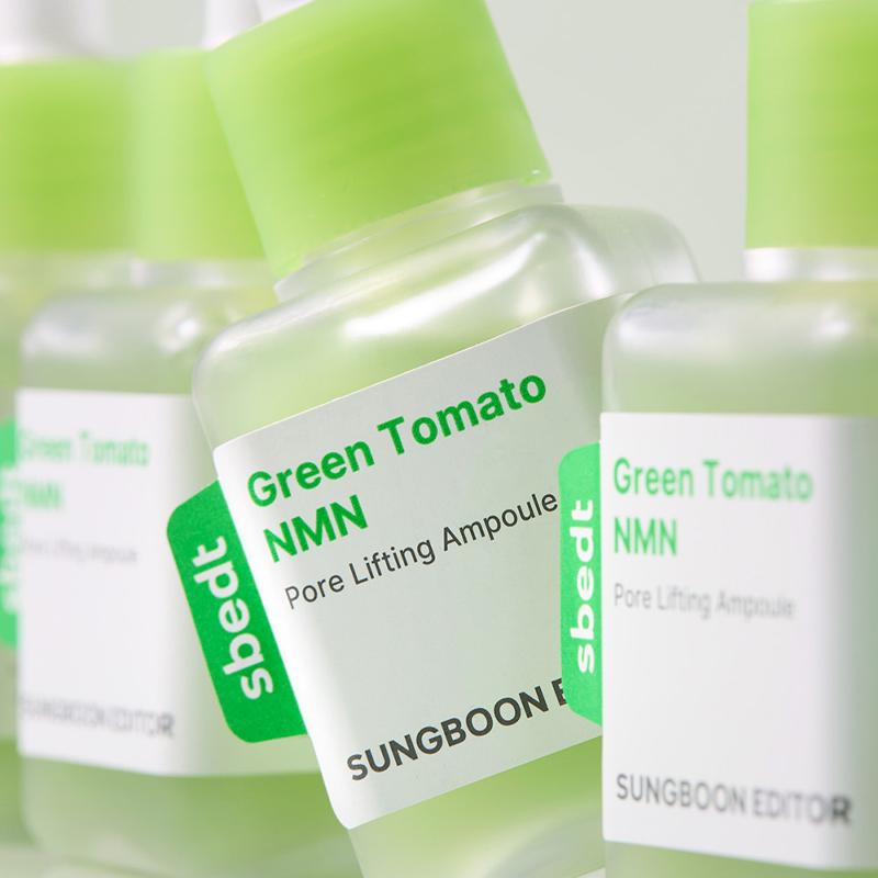 SUNGBOON EDITOR Zelené rajče NMN Póry Liftingová ampule 40 ml
