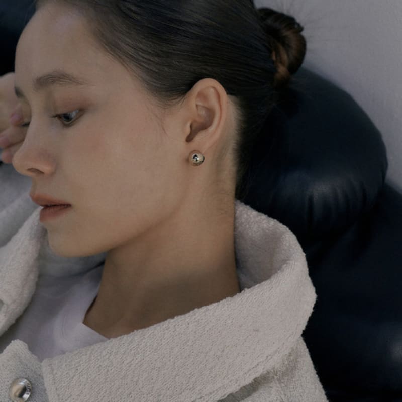 Fine O’ Kind Ball Crunch Earrings