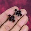 Red Garnet Jewelry, 925 Solid Sterling Silver Earrings, Handmade Gemstone Jewelry Earrings For Memorial Day