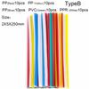 25/50PCS Plastic Welding Rods ABS/PP/PVC/PE Welding Sticks 5x2mm for Plastic Welder Guns Bumper Repair Welding Supplies