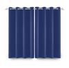 Solid Color Curtains Simple Style Window Can Be Bedroom Living Room Interior Curtain Blackout Polyester Ideal For Area