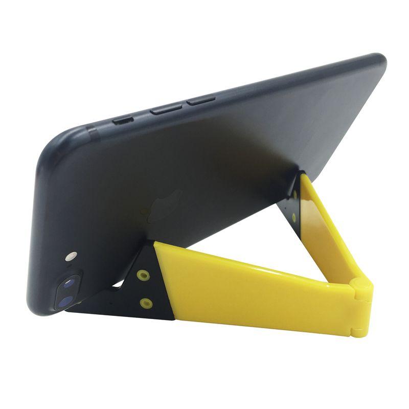 New Mini V-Shaped Desktop Mobile Cell Phone Stand Holder Portable Foldable Adjustable for IPhone Samsung IPad Support Universal