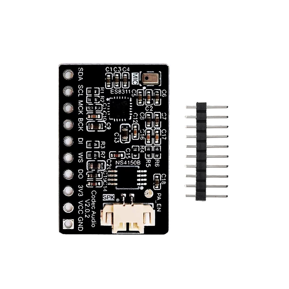 3.3V 5V Audio Recording Playback Module ES8311+NS4150B 3W Amp Dual Chip 10Pin 2.54mm Pitch Support I2C I2S for ESP32-C3 ESP32-S3