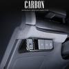 Auto Carbon Fiber ABS Front Headlight Adjustment Button Cover Trim For Kia EV3 2024 2025 Interior Accessories LHD