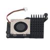 for Pi 5 Cooler Replacement Aluminium Alloy Temperature Controlled PWM Speed Control Cooling Fan for Pi 5 4GB 8GB