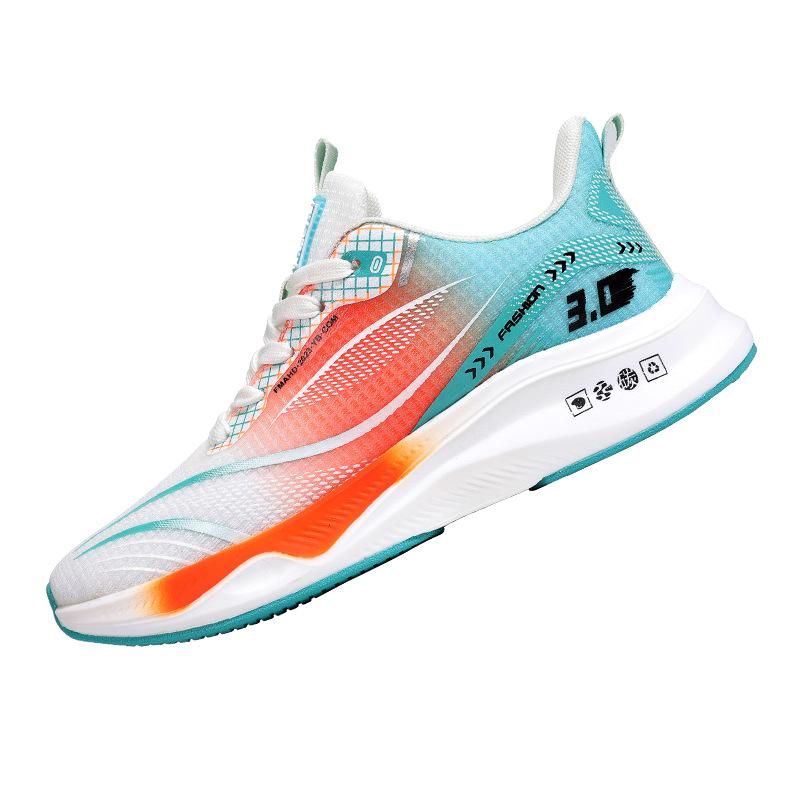 In Summer, the New Unisex Ice Wire Mesh Is Breathable, Ultra-lightweight, Shock-absorbing, Thick-soled, Non-smelly Feet, Running Shoes, Sneakers