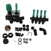 Hose Manifolds 4 Way Spigot Splitter Separate Switch Multifunction Easy Installation Anti Rust for